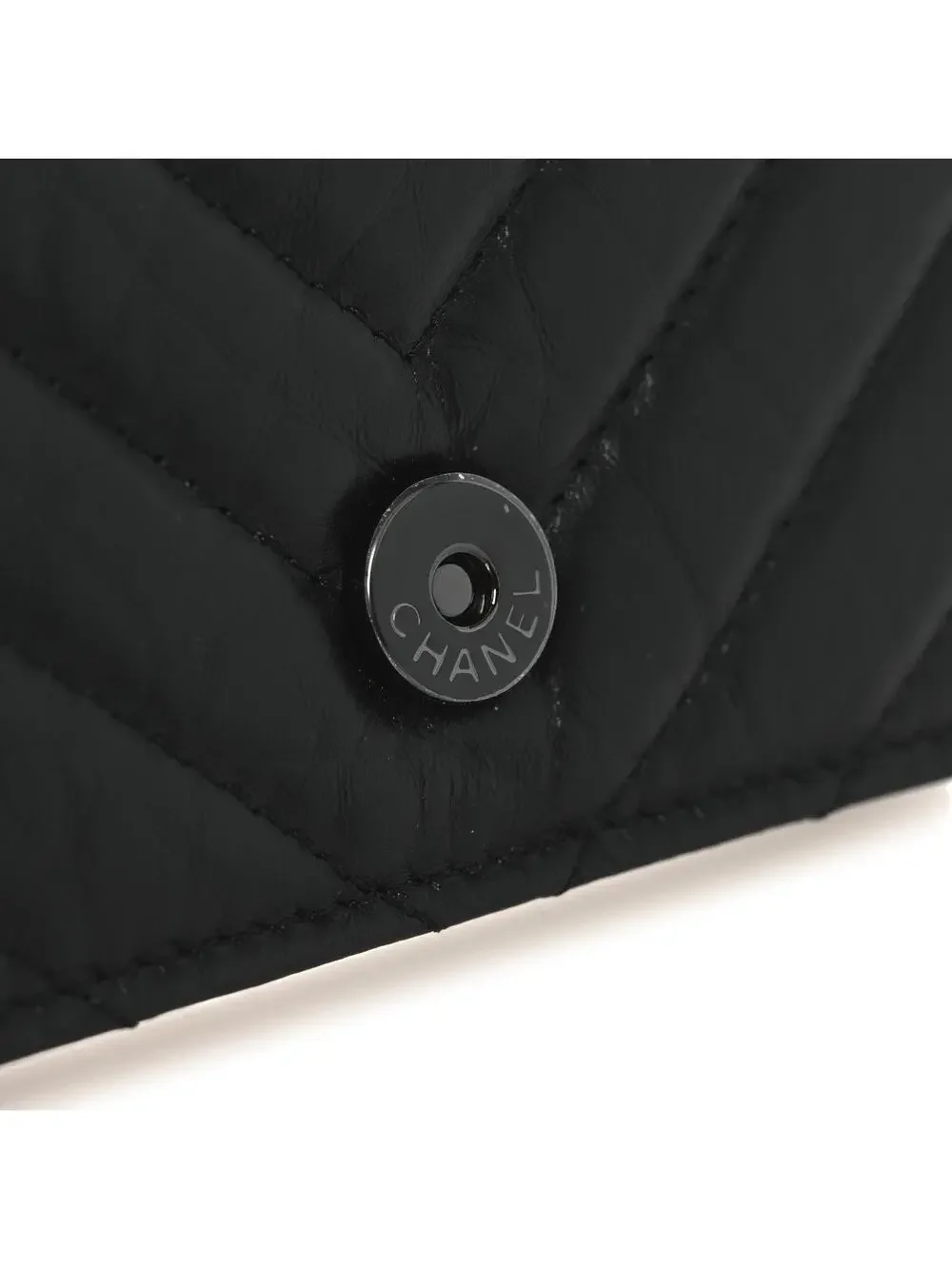 Chanel Aged Calfskin Chevron Quilted #253518C19B